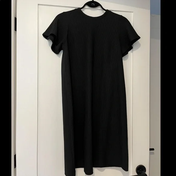 Black Ribbed ASOS Dress - Picture 2 of 7